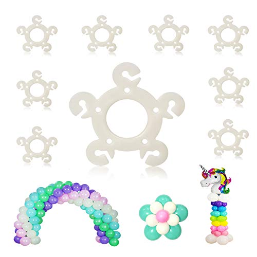 Product Cover Party Zealot 120 pcs Balloon Clips s for Balloon Arch, Balloon Column Stand and Balloon Flowers