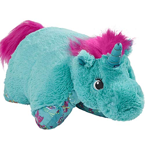 Product Cover Pillow Pets Colorful Unicorn Large Character Pillow, Teal