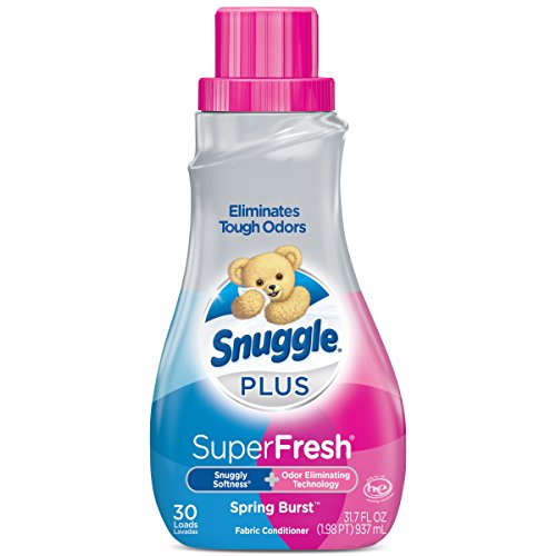Product Cover Snuggle Plus Super Fresh Liquid Fabric Softener, Spring Burst, 31.7 Fluid Ounce