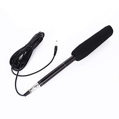 Product Cover VKG Shotgun Condenser Microphone to Interview for Canon/Sony (Black)