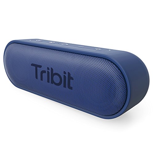Product Cover Tribit XSound Go Bluetooth Speakers - 12W Portable Speaker Loud Stereo Sound, Rich Bass, IPX7 Waterproof,24 Hour Playtime, 66 ft Bluetooth Range & Built-in Mic Outdoor Wireless Speaker (Blue)