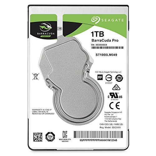 Product Cover Seagate Barracuda Pro Performance Internal Hard Drive SATA HDD 1TB 7200RPM 6Gb/s 128MB Cache 2.5-Inch (ST1000LM049)