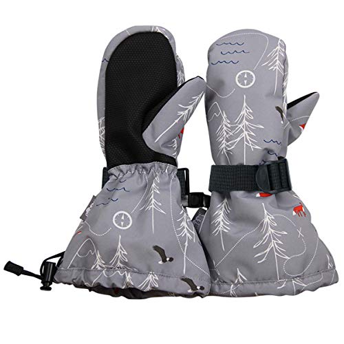 Product Cover Jan & Jul Waterproof Mittens Fleece-Lined Stay-on Winter Snow and Ski Mittens, for Baby Toddler Kids Girls and Boys