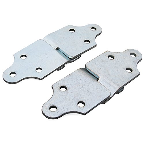 Product Cover ELITEWILL 4 PC Straight Brackets Wood Sides Stake Body Utility Latch Rack Gate Trailer Panel Connector