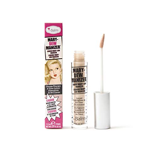 Product Cover theBalm Mary-Dew Manizer Liquid Highlighter, All-Over Illuminator, Easily Blendable