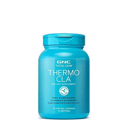 Product Cover GNC Total Lean Thermo CLA, 90 Softgel Capsules, Supports Exercise and Muscle Recovery