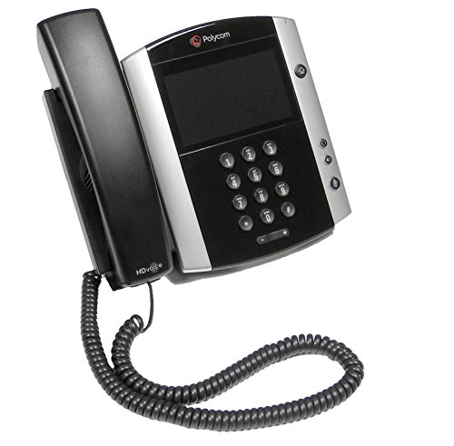 Product Cover Polycom VVX 600 16 Line IP Phone POE (Power Supply Not Included) (Renewed)