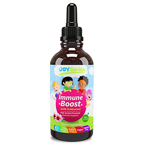 Product Cover Organic Echinacea Drops for Kids - Kids Immune Booster to Avoid Getting Sick - Cold & Flu Defense for Toddlers - Liquid Childrens Immune Support to Stop Colds in Their Tracks, 1 oz