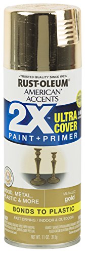 Product Cover Rust-Oleum 327909 American Accents Ultra Cover 2X Metallic, Each, Gold