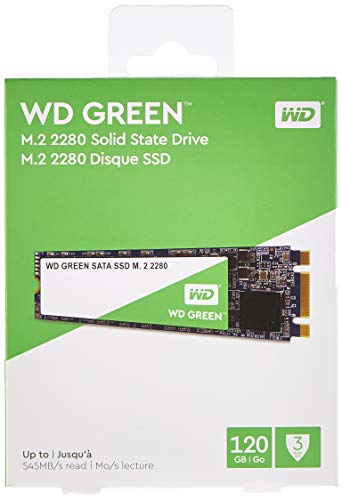 Product Cover Western Digital WDS120G2G0B WD Green 120 GB Internal Solid State Drive - SATA - M.2 2280, 120GB