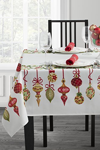 Product Cover Benson Mills Christmas Village Fabric Printed Tablecloth (60