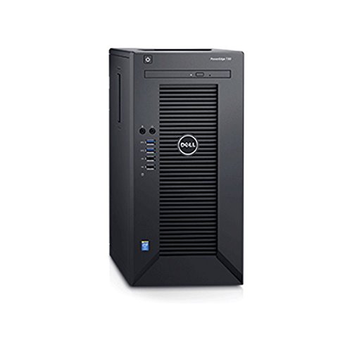 Product Cover 2018 Flagship Dell PowerEdge T30 Business Mini Tower Server System - Intel Quad-Core Xeon E3-1225 v5 8M Cache, 16GB UDIMM RAM, 1TB HDD, DVD+/-RW, HDMI, No Operating System - Black
