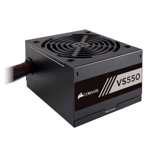 Product Cover Corsair VS550 550W Active PFC 80 Plus Power Supply (Black)