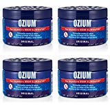 Product Cover Ozium Smoke & Odor Eliminator 8oz (226g) Gel for Home, Office and Car Air Freshener, Original Scent (4 Pack)