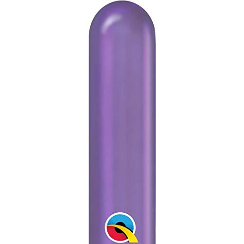 Product Cover 260Q QUALATEX Chrome Purple Latex Balloons 100CT