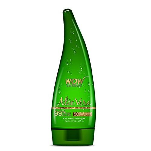Product Cover WOW Aloe Vera Multipurpose Beauty Gel for Skin and Hair, 130mL