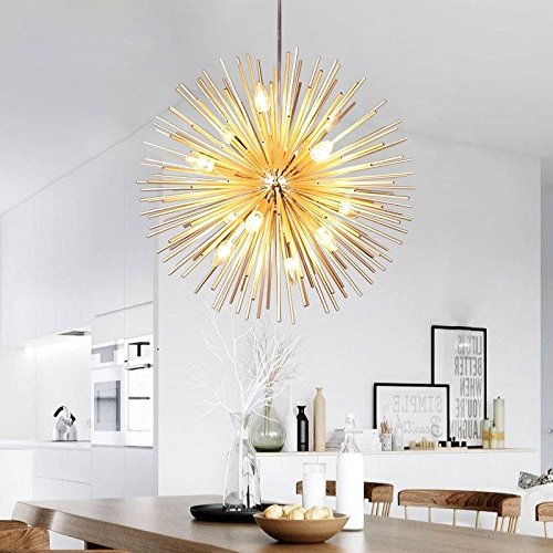 Product Cover Golden Sputnik Chandelier Ceiling Light Lamp Pendant Lighting Fixture E14 Light