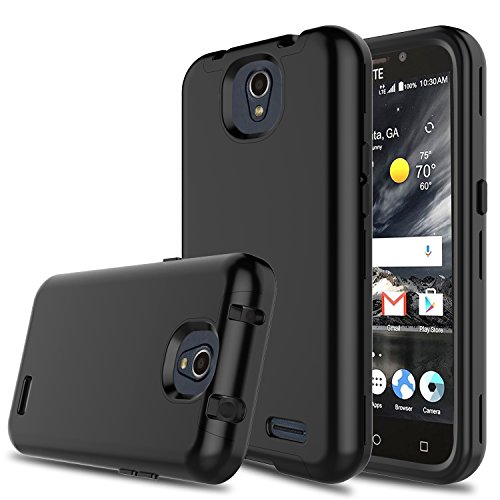 Product Cover DONWELL Compatible ZTE Maven 3 Case Hybrid Three Layer Shockproof Protective Armor Cell Phone Case Cover Compatible ZTE Overture 3/ZTE Prestige 2/ZTE Z835/ZTE N9136
