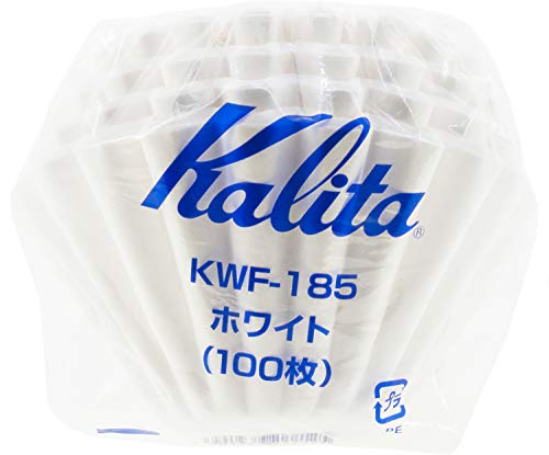 Product Cover Kalita 22212 KWF-185 Wave 185 (100P) Paper Filter, Size, White