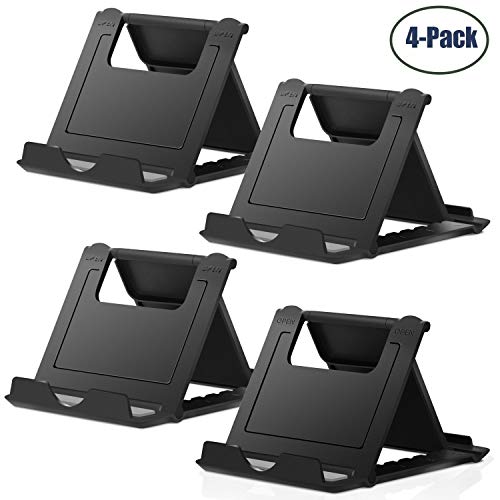 Product Cover Cell Phone Stand,4 Pack Tablet Stand,Universal Foldable Multi-angle Pocket Desktop Holder Cradle for Tablets(6-11