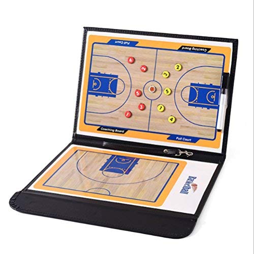 Product Cover Keweis Basketball Coaching Board Coaches Clipboard Tactical Magnetic Kit With Dry Erase, Marker Pen and Zipper Bag