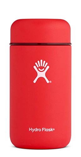 Product Cover Hydro Flask Food Flask Thermos Jar - Stainless Steel & Vacuum Insulated - Leak Proof Cap - 18 oz, Lava