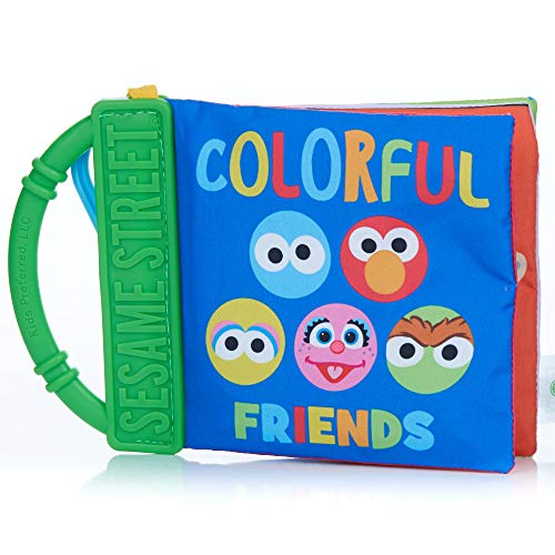 Product Cover Kids Preferred Sesame Street Colors Soft Book Plush Toy Figure