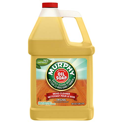 Product Cover MURPHY OIL SOAP Wood Cleaner, Original, Concentrated Formula, Floor Cleaner, Multi-Use Wood Cleaner, Finished Surface Cleaner, 128 Fluid Ounce (US05480A)