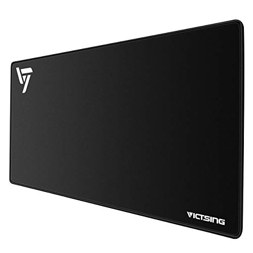 Product Cover VicTsing Extended Gaming Mouse Pad, Thick Large (31.5?15.75?0.08 inch) Computer Keyboard Mousepad Mouse Mat, Water-Resistant, Non-Slip Base, Durable Stitched Edges, Ideal for Both Gaming