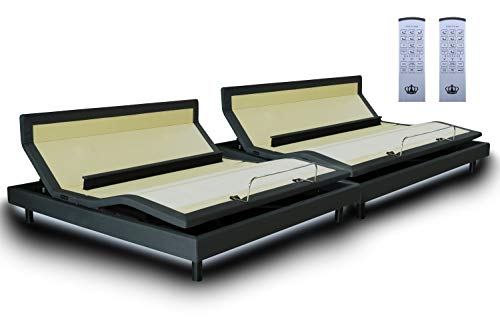 Product Cover DynastyMattress New! DM9000s -Top of The Line Adjustable Bed Base-Wireless Remote-Dual Massage-Bluetooth- Head Tilt-Audio Music-Lumbar Support