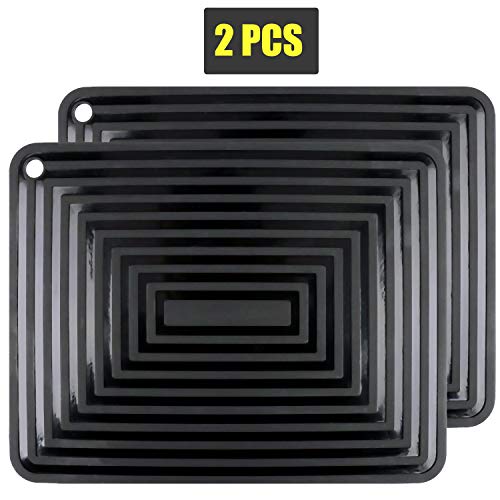 Product Cover 2 Pack Silicone Trivet Mats Hot Pads,Heat Resistant Pot Holder,9