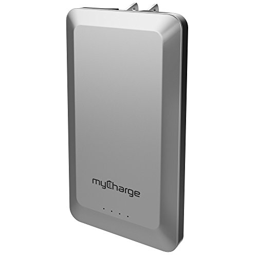 Product Cover myCharge Home&Go Portable Charger 4,000mAh External Battery Pack Power Bank Foldable Wall Plug for Cell Phones (Apple iPhone XS, XS Max, XR, X, 8, 7, 6, SE, 5, Samsung Galaxy, LG, Motorola, HTC)