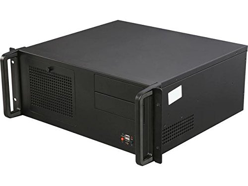 Product Cover Rosewill RSV-R4100-4U Rackmount Server Case/Chassis - 8 Internal Bays, 2 Included Cooling Fans