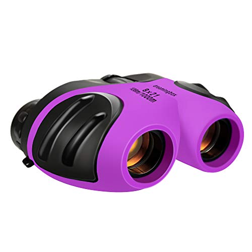 Product Cover Dreamingbox Gifts Girl Age 3-12, Compact Binocular for Kids Toys for 3-12 Year Old Girls Boys 2019 Xmas Gifts for 3-12 Year Old Boys Christmas Toys for 3-12 Age Girl Stocking Fillers Purple TGUS006