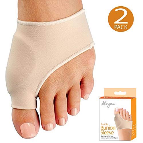 Product Cover Bunion Corrector Relief Sleeve Bunion Pads with Gel Cushion for Men and Women - Orthopedic Bunion Splint Protector Toe Separators Straighteners Spacers - Hallux Valgus Brace, Big Toe Joint, Hammer Toe