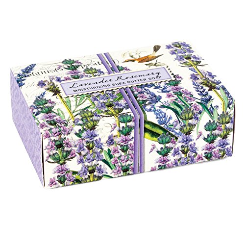Product Cover Michel Design Works 4.5oz Boxed Single Shea Butter Soap, Lavender Rosemary
