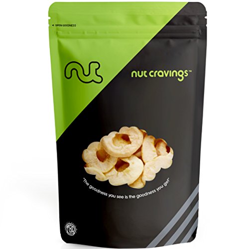 Product Cover Nut Cravings Dried Apple Rings (1 Pound) - Sweet, Healthy Dehydrated Fruit Snacks - 16 Ounce
