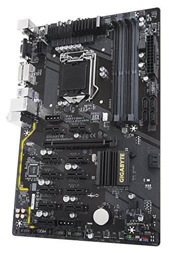 Product Cover Gigabyte GA-B250-FinTech LGA1151 Intel ATX Cryptocurrency Mining 12PCIe 3.0 DDR4 Motherboard