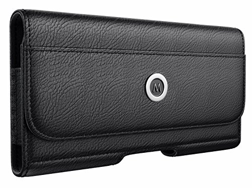 Product Cover Meilib Galaxy Note 10+ Plus Note 9 Note 8 Holster, Cell Phone Belt Holster Case with Belt Clip/Loops Carrying Pouch Holder for Samsung Galaxy Note 10+ / 9/8 (Fits Phones w/Otterbox Cases on)