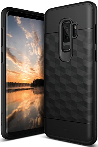 Product Cover Caseology Parallax for Galaxy S9 Plus Case (2018) - Award Winning Design - Black/Black