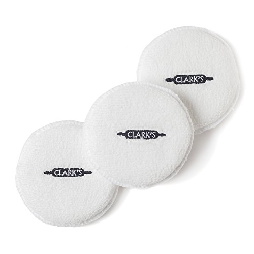 Product Cover Buffing Pads for Cutting Boards (3 pack) by CLARK'S | Finishing Pads for Applying and Buffing Wax on Wood Surfaces | 3.5 IN Diameter