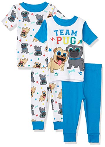 Product Cover Disney Boys' Puppy Dog Pals 4-Piece Cotton Pajama Set