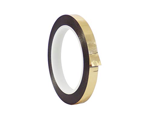Product Cover WOD MMYP-1 Gold Metalized Polyester Mylar Film Tape with Acrylic Adhesive (Available in Multiple Colors & Sizes): 1/2 in. x 72 yds. Excellent Chemical and Thermal Stability.