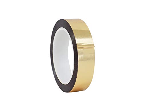 Product Cover WOD MMYP-1 Gold Metalized Polyester Mylar Film Tape with Acrylic Adhesive (Available in Multiple Colors & Sizes): 3/4 in. x 72 yds. Excellent Chemical and Thermal Stability.