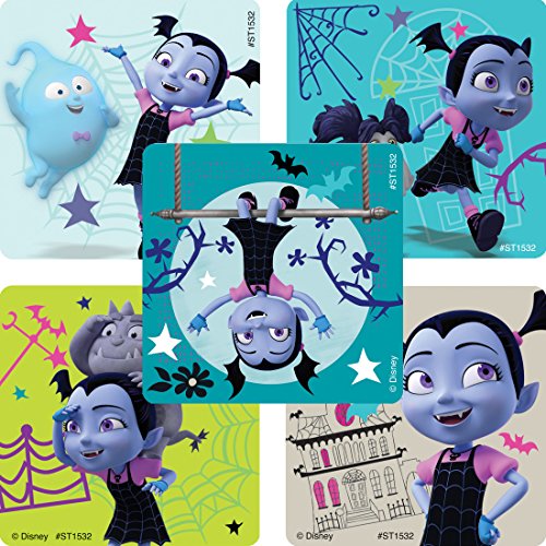 Product Cover SmileMakers Disney Vampirina Stickers - Prizes 100 Per Pack