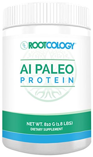 Product Cover Unflavored Hydrolyzed Beef Protein Powder - Rootcology AI Paleo Protein with 26g Beef Protein by Izabella Wentz, Dairy-Free and Soy-Free (810g / 30 Servings)