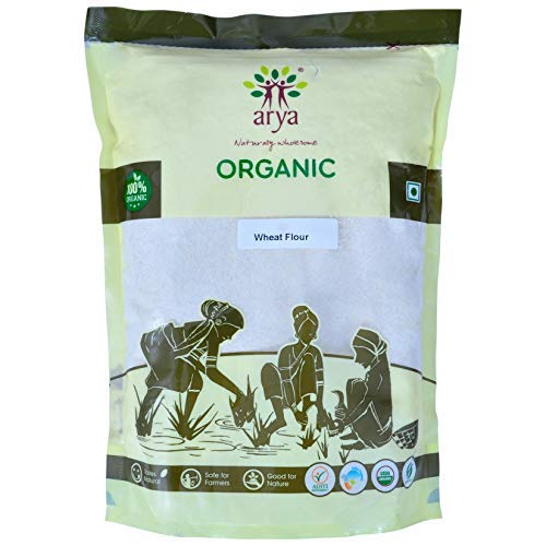 Product Cover Arya Farm 100% Atta ( Whole Wheat Flour ) 2Kg (70.54 OZ )