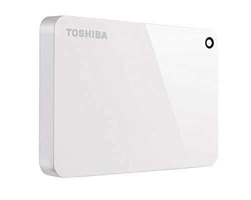 Product Cover Toshiba Canvio Advance 2TB Portable External Hard Drive USB 3.0, White (HDTC920XW3AA)