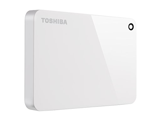 Product Cover Toshiba Canvio Advance 1TB Portable External Hard Drive USB 3.0, White (HDTC910XW3AA)