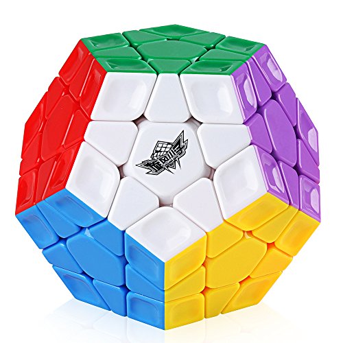 Product Cover D-FantiX Cyclone Boys 3x3 Megaminx Stickerless Speed Cube Pentagonal Dodecahedron Cube Puzzle Toy
